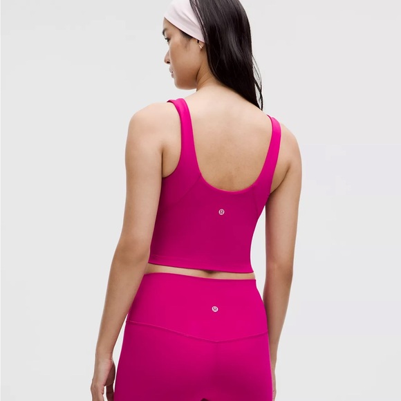 lululemon athletica Other - Lululemon Align Tank Ripened Raspberry Pink Sports Bra Activewear Athleisure $68